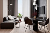 Căn hộ 2 phòng ngủ sang trọng nhờ biết cách bài trí nội thất Căn hộ 2 phòng ngủ sang trọng nhờ biết cách bài trí nội thất