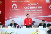 Chủ nhật Đỏ hứa hẹn tiếp nhận 50.000 đơn vị máu điều trị dịp Tết Chủ nhật Đỏ hứa hẹn tiếp nhận 50.000 đơn vị máu điều trị dịp Tết