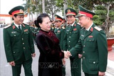 Chủ tịch Quốc hội thăm, làm việc với Bộ Tư lệnh Quân khu 3 Chủ tịch Quốc hội thăm, làm việc với Bộ Tư lệnh Quân khu 3