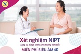 Sàng lọc trước sinh bằng phương pháp hiện đại hàng đầu, mẹ bầu "ring" ngay quà hấp dẫn Sàng lọc trước sinh bằng phương pháp hiện đại hàng đầu, mẹ bầu "ring" ngay quà hấp dẫn