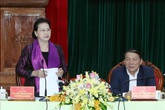 Chủ tịch Quốc hội Nguyễn Thị Kim Ngân làm việc với Ban Thường vụ Tỉnh ủy Quảng Trị Chủ tịch Quốc hội Nguyễn Thị Kim Ngân làm việc với Ban Thường vụ Tỉnh ủy Quảng Trị