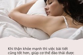 Đi ngủ buổi tối thấy có đủ 3 dấu hiệu này, chị em hãy yên tâm vì thận đang đang hoạt động tốt hơn bao giờ hết Đi ngủ buổi tối thấy có đủ 3 dấu hiệu này, chị em hãy yên tâm vì thận đang đang hoạt động tốt hơn bao giờ hết