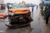 Hiện trường vụ tai nạn liên hoàn ở Thanh Hóa khiến 1 người chết Hiện trường vụ tai nạn liên hoàn ở Thanh Hóa khiến 1 người chết