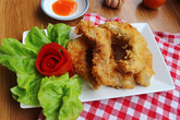 Cá diêu hồng chiên xù Cá diêu hồng chiên xù