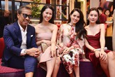 Trang Nhung diện 'cây' hàng hiệu đọ sắc với hot girl Hà Lade Trang Nhung diện 'cây' hàng hiệu đọ sắc với hot girl Hà Lade