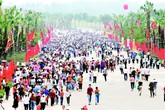 Giỗ tổ Hùng Vương: Hàng triệu trái tim hướng về đất Tổ Giỗ tổ Hùng Vương: Hàng triệu trái tim hướng về đất Tổ
