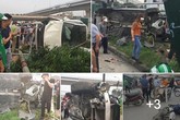 Vụ xe Mercedes gây tai nạn liên hoàn tại cầu vượt Mai Dịch (Hà Nội): Một thiếu nữ bị hôn mê, đa chấn thương Vụ xe Mercedes gây tai nạn liên hoàn tại cầu vượt Mai Dịch (Hà Nội): Một thiếu nữ bị hôn mê, đa chấn thương