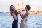 H'Hen Niê gặp lại Hoa hậu Australia từng 'hùa' chê tiếng Anh H'Hen Niê gặp lại Hoa hậu Australia từng 'hùa' chê tiếng Anh