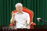 Tổng Bí thư, Chủ tịch nước Nguyễn Phú Trọng chủ trì họp lãnh đạo ngày hôm nay (14/5) Tổng Bí thư, Chủ tịch nước Nguyễn Phú Trọng chủ trì họp lãnh đạo ngày hôm nay (14/5)
