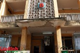Trường cấp 3 nứt toác, học sinh và thầy cô lo ngay ngáy giữa Thủ đô Trường cấp 3 nứt toác, học sinh và thầy cô lo ngay ngáy giữa Thủ đô