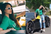 Phạm Hương khoe siêu xe chục tỉ trên đất Mỹ Phạm Hương khoe siêu xe chục tỉ trên đất Mỹ