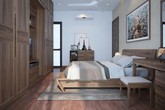 Thiết kế phòng ngủ rộng 18m² cho người chuẩn bị kết hôn với chi phí khá hợp lý Thiết kế phòng ngủ rộng 18m² cho người chuẩn bị kết hôn với chi phí khá hợp lý