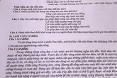 Phát lộ “con đường” thí sinh làm lọt đề thi Ngữ văn lên mạng xã hội ở Phú Thọ Phát lộ “con đường” thí sinh làm lọt đề thi Ngữ văn lên mạng xã hội ở Phú Thọ