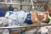 Hoàn cảnh thương tâm của người đàn ông nguy kịch vì điện giật, mẹ già cùng 3 đứa con bệnh tật không tiền điều trị Hoàn cảnh thương tâm của người đàn ông nguy kịch vì điện giật, mẹ già cùng 3 đứa con bệnh tật không tiền điều trị