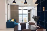 Căn hộ 96m² trên tầng 32 ở Hà Nội đơn giản nhưng vẫn hút ánh nhìn nhờ cách phối màu trẻ trung Căn hộ 96m² trên tầng 32 ở Hà Nội đơn giản nhưng vẫn hút ánh nhìn nhờ cách phối màu trẻ trung