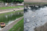 Hồ Tây xả nước, 2 tháng nữa mới biết kết quả thí điểm làm sạch sông Tô Lịch? Hồ Tây xả nước, 2 tháng nữa mới biết kết quả thí điểm làm sạch sông Tô Lịch?