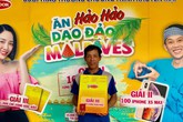 Hảo Hảo trao những cặp vé du lịch quốc đảo Maldives đầu tiên cho khách hàng may mắn Hảo Hảo trao những cặp vé du lịch quốc đảo Maldives đầu tiên cho khách hàng may mắn
