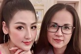 Á hậu Tú Anh được mẹ tháp tùng chạy show Á hậu Tú Anh được mẹ tháp tùng chạy show