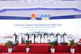 Chính thức khởi công Đại học FLC, mô hình đào tạo toàn diện đầu tiên tại Quảng Ninh Chính thức khởi công Đại học FLC, mô hình đào tạo toàn diện đầu tiên tại Quảng Ninh