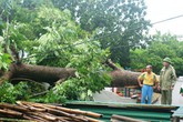 Bão số 4 đổ bộ miền Trung, gây mưa lớn nhiều nơi Bão số 4 đổ bộ miền Trung, gây mưa lớn nhiều nơi