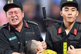Đại uý CSCĐ tỉnh Nam Định kể lại giây phút bé trai bị co giật cắn, nghiến tay mình Đại uý CSCĐ tỉnh Nam Định kể lại giây phút bé trai bị co giật cắn, nghiến tay mình