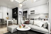 Thiết kế nội thất chung cư 70m2 vẫn rộng thênh thang với 1001 gợi ý siêu đỉnh Thiết kế nội thất chung cư 70m2 vẫn rộng thênh thang với 1001 gợi ý siêu đỉnh