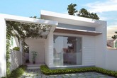 Những mẫu thiết kế nhà cấp 4 mái bằng 2-3 phòng ngủ, nhà đông người nên xây Những mẫu thiết kế nhà cấp 4 mái bằng 2-3 phòng ngủ, nhà đông người nên xây