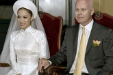 Thu Minh lần đầu khoe ảnh cưới với chồng Tây giàu có Thu Minh lần đầu khoe ảnh cưới với chồng Tây giàu có