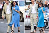 Meghan mặc váy cũ ở Nam Phi Meghan mặc váy cũ ở Nam Phi