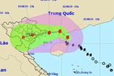 Bão đổi hướng, đổ bộ Quảng Ninh - Thái Bình chiều mai Bão đổi hướng, đổ bộ Quảng Ninh - Thái Bình chiều mai
