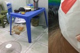 Đi ăn mỳ gà bị quạt rơi trúng đầu, cô gái run người sau câu nói của chủ quán Đi ăn mỳ gà bị quạt rơi trúng đầu, cô gái run người sau câu nói của chủ quán