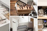 14 cách thông minh để dễ dàng sắp xếp tủ bếp gọn gàng, đẹp mắt 14 cách thông minh để dễ dàng sắp xếp tủ bếp gọn gàng, đẹp mắt