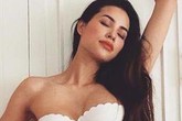 Phạm Hương đăng ảnh mặc nội y, bị soi vòng một không đều Phạm Hương đăng ảnh mặc nội y, bị soi vòng một không đều
