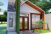 Nhà cấp 4 cực kì tiện nghi có gác lửng đẹp lạ Nhà cấp 4 cực kì tiện nghi có gác lửng đẹp lạ