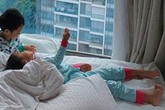 Tăng Thanh Hà đăng ảnh hai con Tăng Thanh Hà đăng ảnh hai con