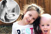 Hình ảnh bé gái 5 tuổi chăm sóc em trai bị ung thư máu lấy đi nước mắt triệu người Hình ảnh bé gái 5 tuổi chăm sóc em trai bị ung thư máu lấy đi nước mắt triệu người