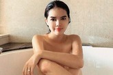 Bắt chước đàn chị, bản sao của Ngọc Trinh đăng ảnh khỏa thân trong bồn tắm nóng bỏng không kém Bắt chước đàn chị, bản sao của Ngọc Trinh đăng ảnh khỏa thân trong bồn tắm nóng bỏng không kém