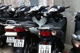 Xe máy cũ mang biển số đẹp được rao bán hàng trăm triệu đồng Xe máy cũ mang biển số đẹp được rao bán hàng trăm triệu đồng