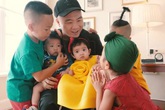 Đỗ Mạnh Cường mừng sinh nhật con Đỗ Mạnh Cường mừng sinh nhật con