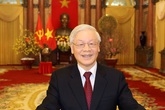 Tổng Bí thư, Chủ tịch nước Nguyễn Phú Trọng phỏng thơ Bác Hồ chúc Tết toàn dân Tổng Bí thư, Chủ tịch nước Nguyễn Phú Trọng phỏng thơ Bác Hồ chúc Tết toàn dân