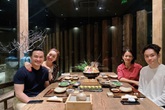 Chi Bảo đi ăn cùng vợ cũ và bạn gái mới Chi Bảo đi ăn cùng vợ cũ và bạn gái mới