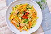 Su su xào thịt ba chỉ Su su xào thịt ba chỉ