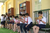 Học sinh Hải Phòng hào hứng với “Thư viện 50K” Học sinh Hải Phòng hào hứng với “Thư viện 50K”