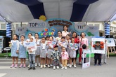 Á hậu Tường San bất ngờ trước sáng tạo từ cây, hoa lá của các bạn nhỏ Á hậu Tường San bất ngờ trước sáng tạo từ cây, hoa lá của các bạn nhỏ