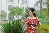 Vườn nhà muôn hoa đua nở của á hậu Tú Anh Vườn nhà muôn hoa đua nở của á hậu Tú Anh