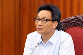 Phó Thủ tướng Vũ Đức Đam: Chúng ta chưa chiến thắng, mới kiểm soát tốt COVID-19 Phó Thủ tướng Vũ Đức Đam: Chúng ta chưa chiến thắng, mới kiểm soát tốt COVID-19