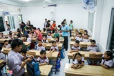 Một bộ phận trẻ lớp 1 ở TP.HCM quên mặt chữ, giáo viên dạy lại từ đầu Một bộ phận trẻ lớp 1 ở TP.HCM quên mặt chữ, giáo viên dạy lại từ đầu