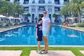 Subeo quấn quýt Kim Lý Subeo quấn quýt Kim Lý