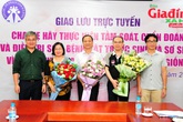 Giao lưu trực tuyến "Cha mẹ hãy thực hiện tầm soát, chẩn đoán và điều trị sớm bệnh, tật trước sinh và sơ sinh vì hạnh phúc gia đình, vì tương lai nòi giống" Giao lưu trực tuyến "Cha mẹ hãy thực hiện tầm soát, chẩn đoán và điều trị sớm bệnh, tật trước sinh và sơ sinh vì hạnh phúc gia đình, vì tương lai nòi giống"