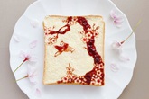 Những lát bánh mì đẹp như tranh vẽ Những lát bánh mì đẹp như tranh vẽ